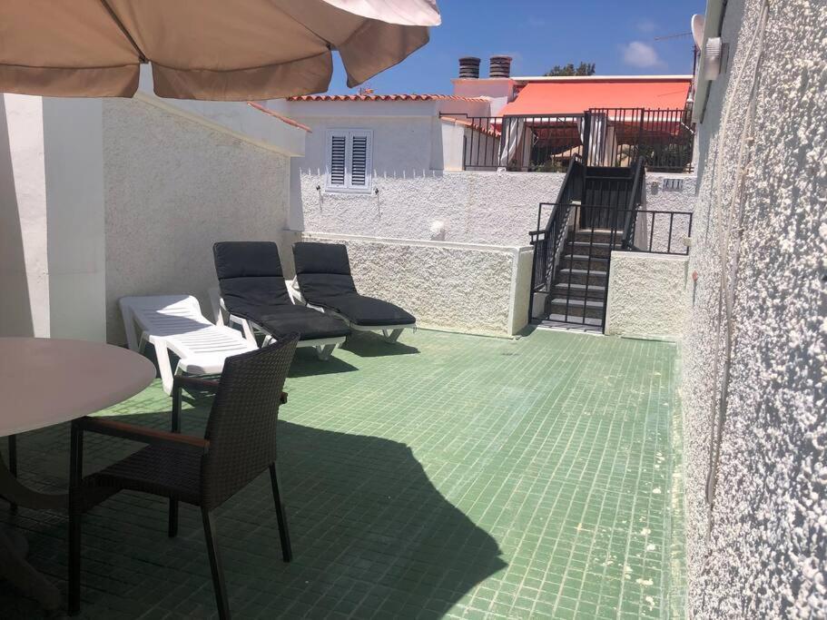 Playa Troya Apartment At The Beach Playa de las Americas  Exteriör bild