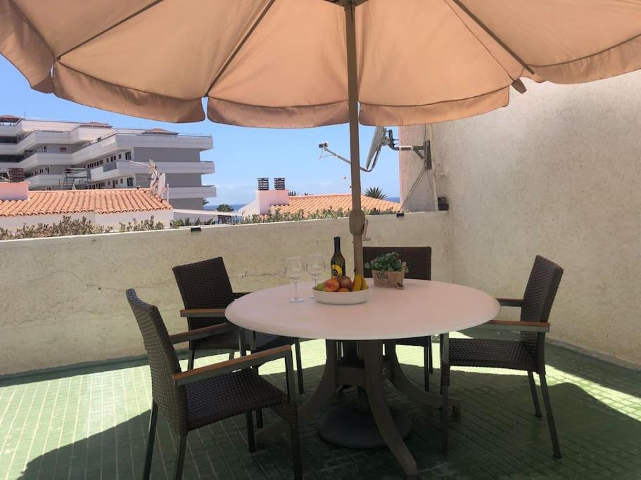 Playa Troya Apartment At The Beach Playa de las Americas  Exteriör bild